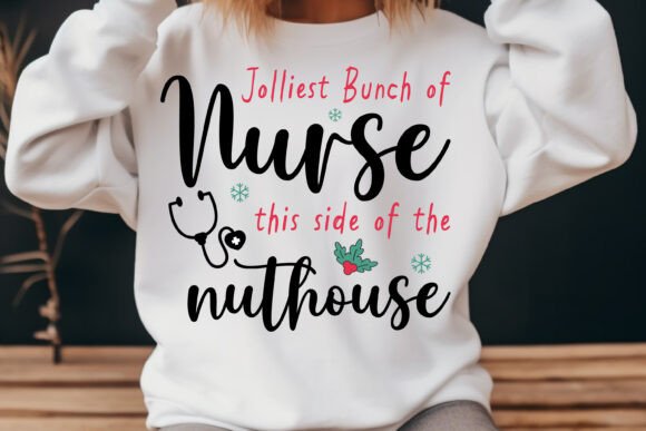 A Designer's Practical Review: Christmas Nurse Retro SVG PNG