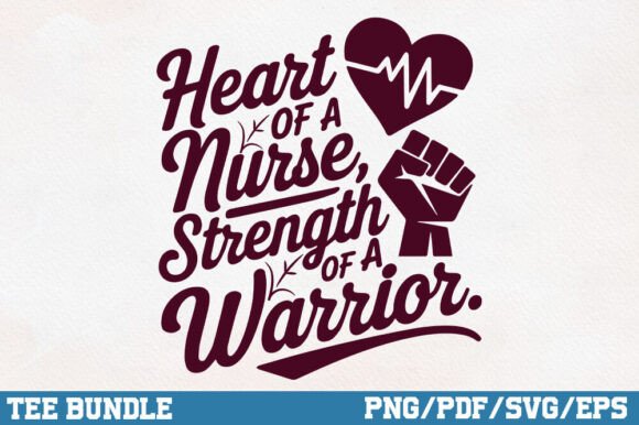 A Designer's Review of the Heart of a Nurse, Strength of a Warrior Embroidery Design