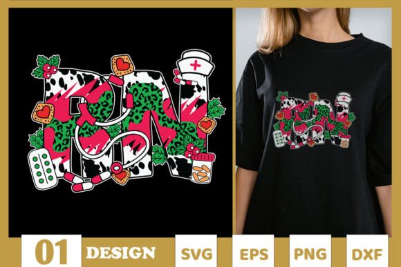 A Designer's Take on the RN Christmas SVG