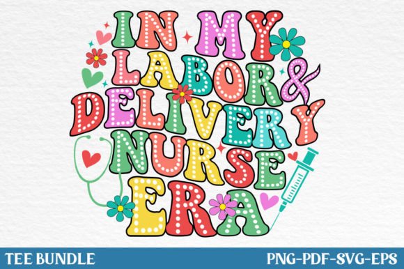 A Groovy & Professional Embroidery Review: In My Labor & Delivery Nurse Era