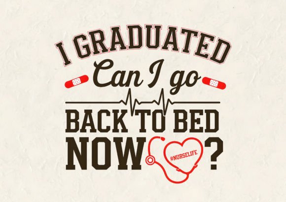 An Embroidery Designer's Review of the 'I Graduated Can Go Nurse' Design