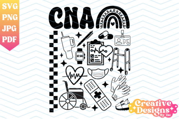 An Embroidery Designer's Take on the CNA Nurse Aide Design
