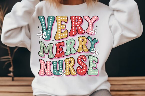 Evaluating Very Merry Nurse Retro Christmas for Embroidery
