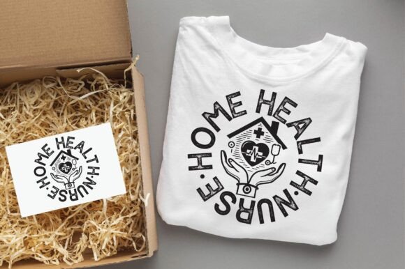 HOME HEALTH NURSE: A Ready-to-Use Embroidered Tribute