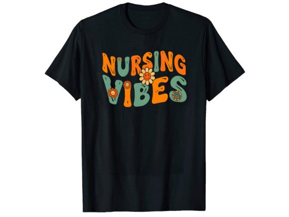 Nursing Vibes T-Shirt Design: A Professional Embroidery Evaluation
