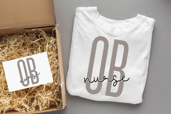OB Nurse Design: A Clean & Sentimental Embroidery Fit