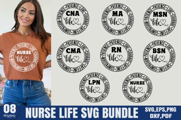 The Nurse Life Bundle: A Versatile Design for Thoughtful Gifts